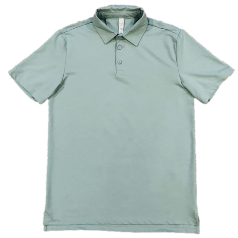 3/$20 Stylus Light Green Casual Polo Shirt